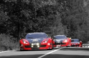 24H Spa: Parade van de deelnemende wagens naar Spa