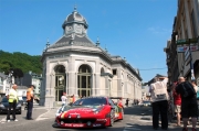 24H Spa: Parade van de deelnemende wagens naar Spa