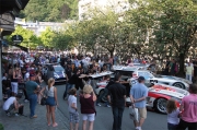 24H Spa: Parade van de deelnemende wagens naar Spa