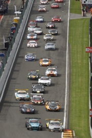 24H Spa: De start van de race in beeld gebracht