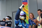 Rob Huff (Chevrolet) mocht tweemaal juichen in Monza