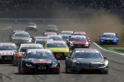Start DTM manche te Hockenheim