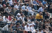 Autosportfans in de tribune