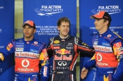 Lewis Hamilton - Sebastian Vettel - Jenson Button