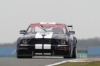 De prachtige Mustang GT3 in actie in het Europees GT3 kampioenschap