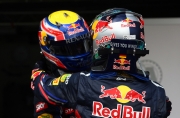 Sebastian Vettel en Mark Webber - Red Bull Racing