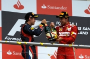 Sebastian Vettel en Fernando Alonso